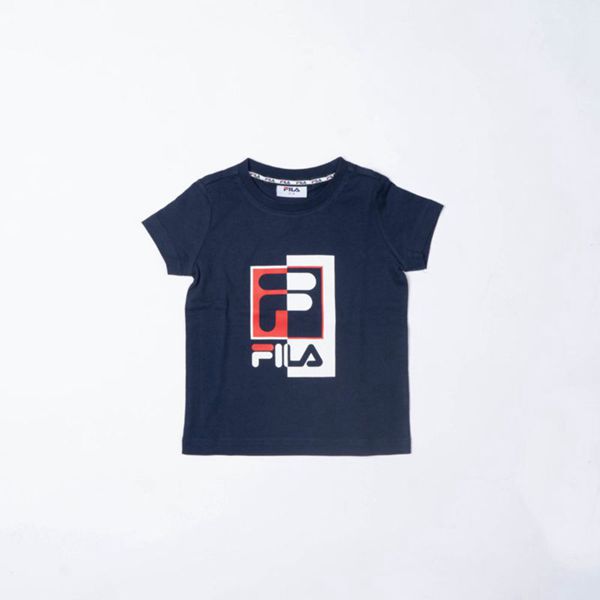 Camisetas Fila Menina Azul Marinho - Fila Archie Outlet Portugal,SREC-58732